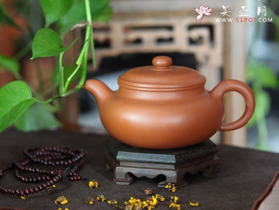 紫砂壶图片：朱泥仿古 - 宜兴紫砂壶网