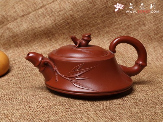 紫砂壶图片：竹韵 - 宜兴紫砂壶网