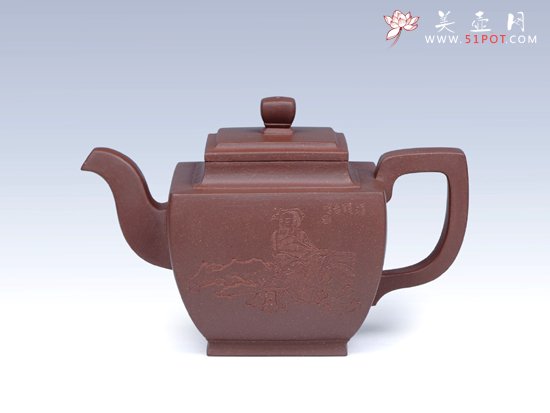 紫砂壶图片：汉方壶 - 宜兴紫砂壶网