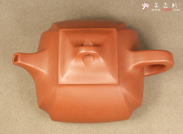 紫砂壶图片：抽角石瓢 - 宜兴紫砂壶网