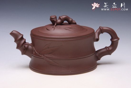 紫砂壶图片：大竹段 - 宜兴紫砂壶网