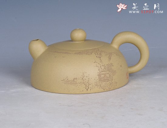 紫砂壶图片：半月 - 宜兴紫砂壶网