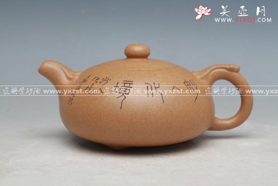 紫砂壶图片：富贵如意 - 宜兴紫砂壶网