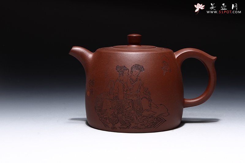 紫砂壶图片：景舟井栏壶 - 宜兴紫砂壶网