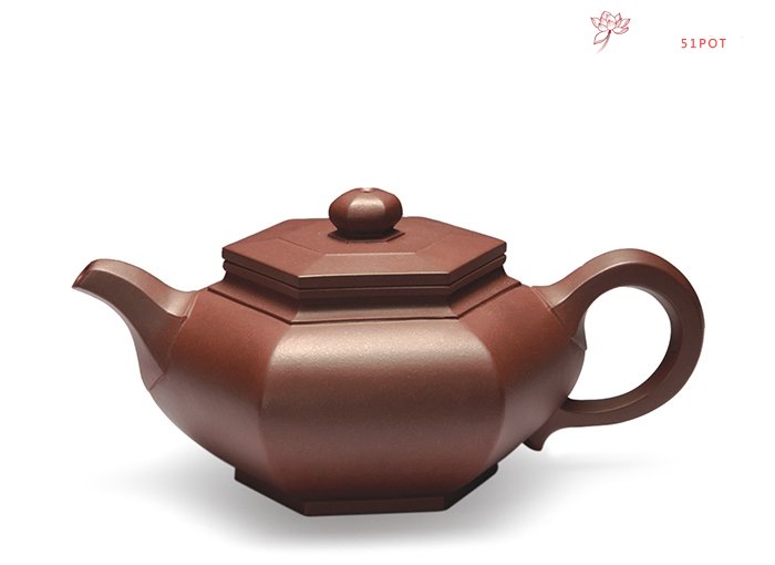 紫砂壶图片：大彬六方 - 宜兴紫砂壶网