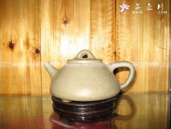 紫砂壶图片：子冶石瓢 - 宜兴紫砂壶网