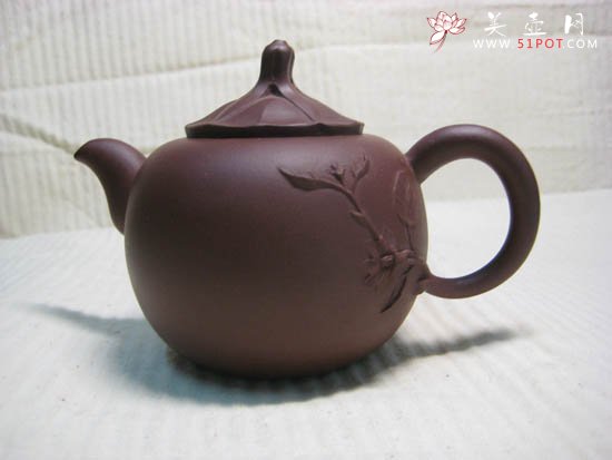 紫砂壶图片：茄段 - 宜兴紫砂壶网