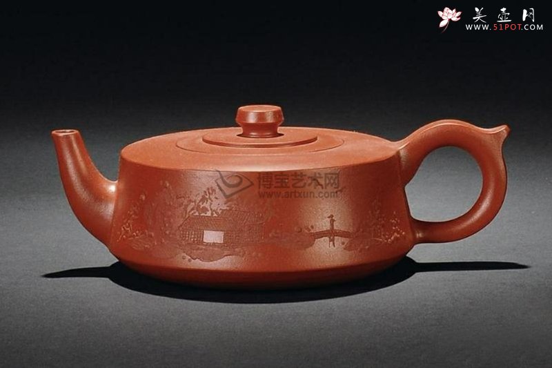 紫砂壶图片：清泉壶 - 宜兴紫砂壶网