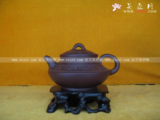 紫砂壶图片：汉韵壶 - 宜兴紫砂壶网
