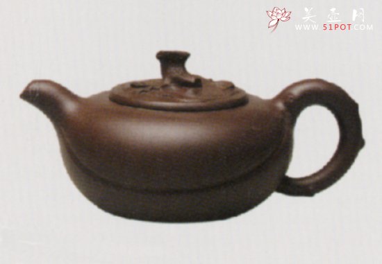 紫砂壶图片：圣桃壶 - 宜兴紫砂壶网