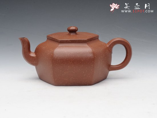 紫砂壶图片：逸公六方 - 宜兴紫砂壶网