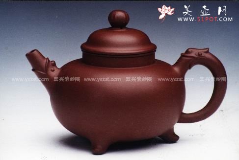 紫砂壶图片：双龙戏珠 - 宜兴紫砂壶网