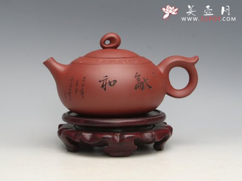 紫砂壶图片：和欢 - 宜兴紫砂壶网
