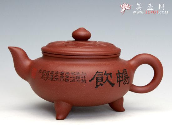 紫砂壶图片：大彬如意 - 宜兴紫砂壶网