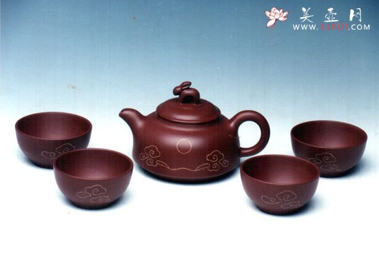 紫砂壶图片：玉兔 - 宜兴紫砂壶网