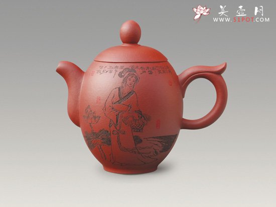 紫砂壶图片：西施 - 宜兴紫砂壶网