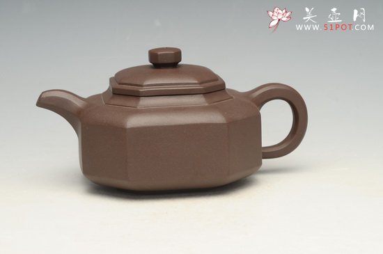 紫砂壶图片：矮八方 - 宜兴紫砂壶网