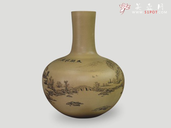 紫砂壶图片：球瓶 - 宜兴紫砂壶网