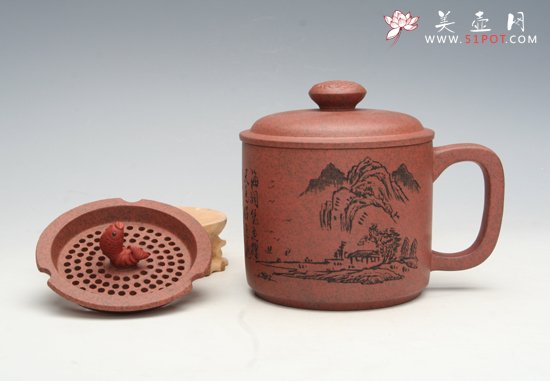 紫砂壶图片：鱼跃龙门 - 宜兴紫砂壶网