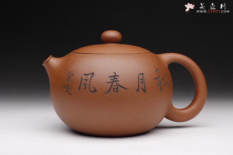 紫砂壶图片：任氏西施壶 - 宜兴紫砂壶网