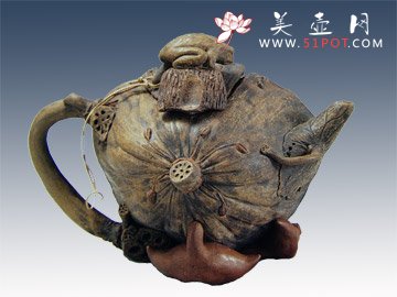 紫砂壶图片：莲蓬壶 - 宜兴紫砂壶网