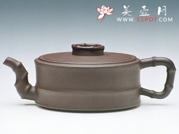 紫砂壶图片：竹段 - 宜兴紫砂壶网