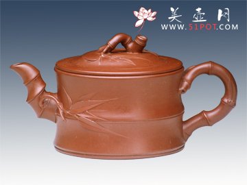 紫砂壶图片：竹段 - 宜兴紫砂壶网