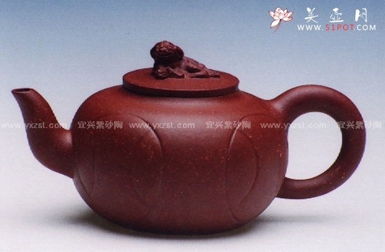 紫砂壶图片：狮球壶 - 宜兴紫砂壶网
