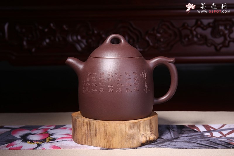 紫砂壶图片：秦权 - 宜兴紫砂壶网