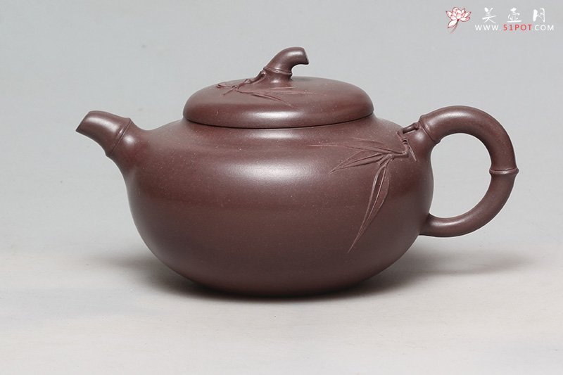 紫砂壶图片：圆竹壶 - 宜兴紫砂壶网