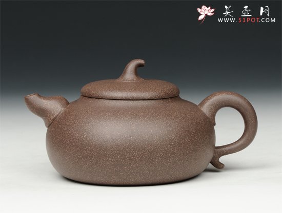 紫砂壶图片：茄段壶 - 宜兴紫砂壶网