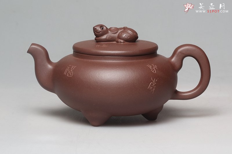 紫砂壶图片：十二生肖鼠 - 宜兴紫砂壶网