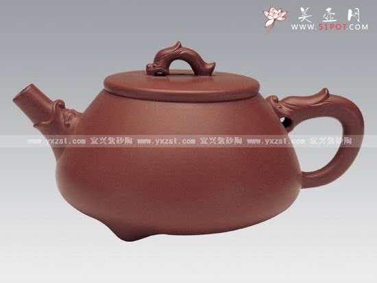 紫砂壶图片：龙的传人 - 宜兴紫砂壶网