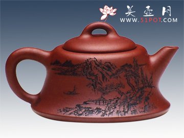 紫砂壶图片：井瓢壶 - 宜兴紫砂壶网