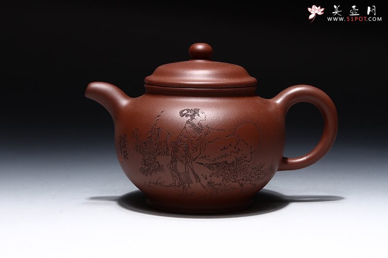 紫砂壶图片：掇只壶 - 宜兴紫砂壶网