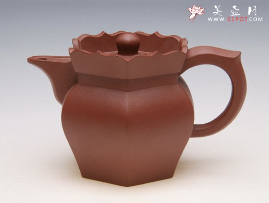 紫砂壶图片：僧帽壶一 - 宜兴紫砂壶网