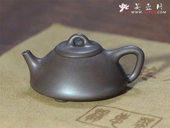 紫砂壶图片：石瓢（紫泥） - 宜兴紫砂壶网