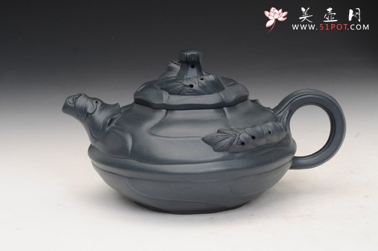 紫砂壶图片：风卷葵 - 宜兴紫砂壶网