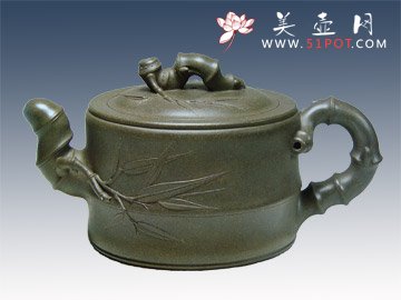 紫砂壶图片：大竹段 - 宜兴紫砂壶网