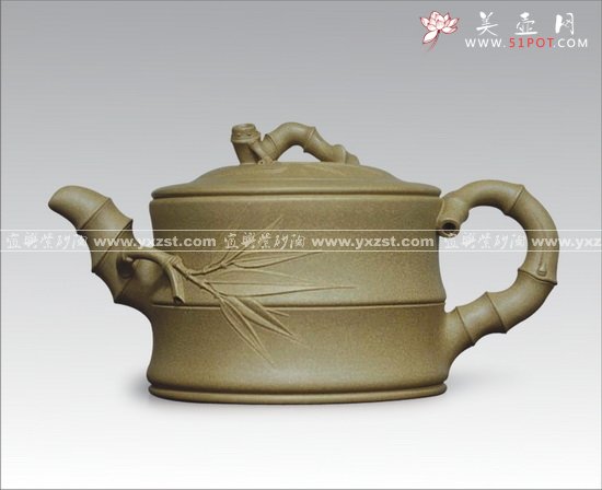 紫砂壶图片：大竹段 - 宜兴紫砂壶网