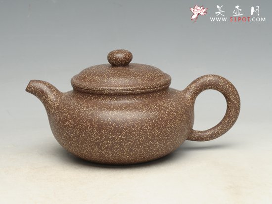 紫砂壶图片：仿古  泥料：紫玉金砂 - 宜兴紫砂壶网