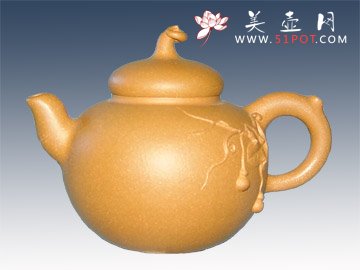 紫砂壶图片：难得糊涂 - 宜兴紫砂壶网