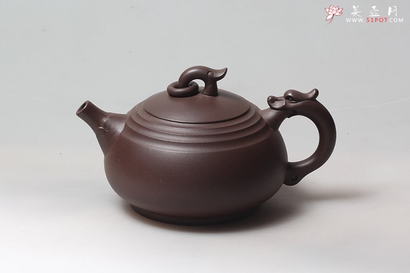 紫砂壶图片：步步高升 - 宜兴紫砂壶网