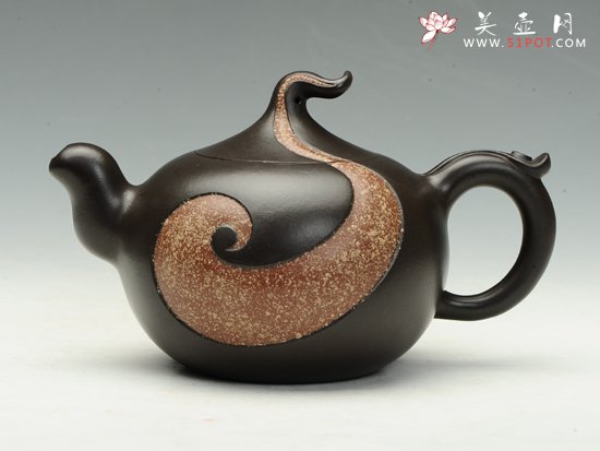 紫砂壶图片：高山流水 - 宜兴紫砂壶网