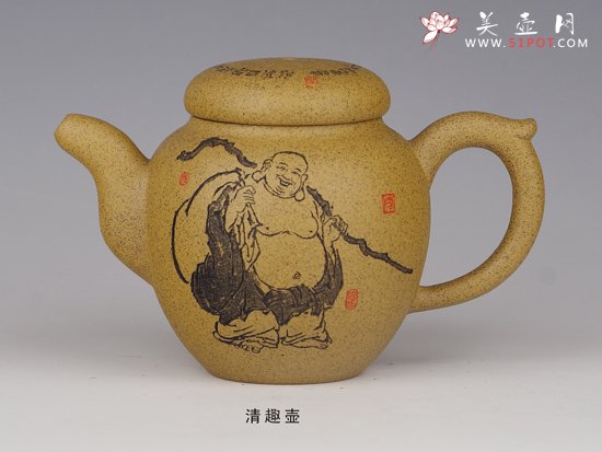 紫砂壶图片：清趣 - 宜兴紫砂壶网