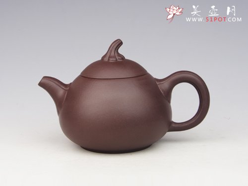 紫砂壶图片：甜瓜 - 宜兴紫砂壶网