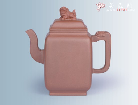 紫砂壶图片：玉狮壶 - 宜兴紫砂壶网