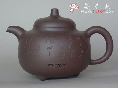 紫砂壶图片：匏瓜壶 - 宜兴紫砂壶网