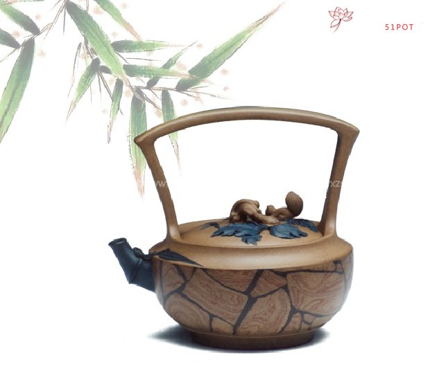 紫砂壶图片：庭院深深 - 宜兴紫砂壶网