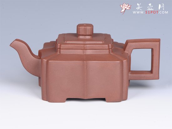 紫砂壶图片：- 筋囊葵方 - - 宜兴紫砂壶网